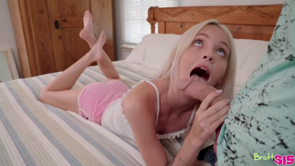 Kate Bloom is a charming blonde babe who never says no to a quick fuck