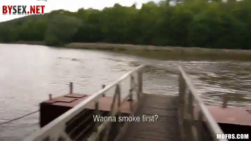 Blonde Flashes Tits for Cash, Horny Fuck Ensues