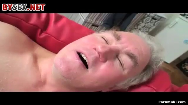 Horny Granny Seduces Young Couple with Elderly Stud