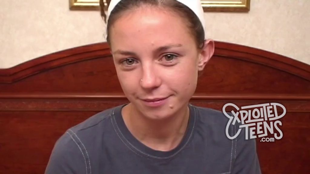 Horny teen brunette with hairy pussy is about to get stuffed with a rock hard cock