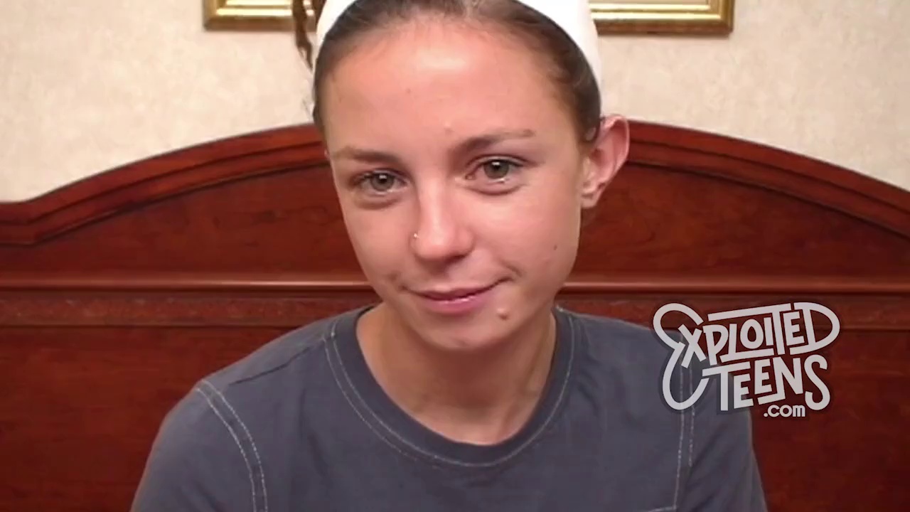 Horny teen brunette with hairy pussy is about to get stuffed with a rock hard cock